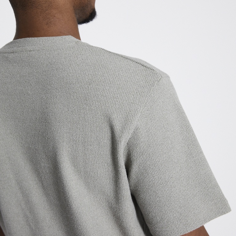 Structured tee "Love Structure" Green